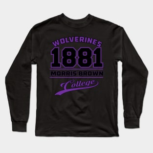 Morris Brown 1881 College Apparel Long Sleeve T-Shirt